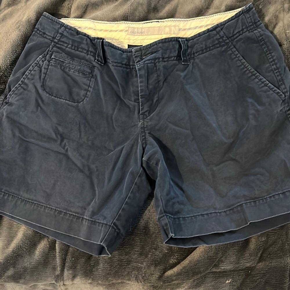 Old Navy low rise shorts.